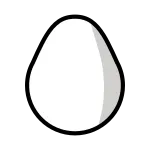 Egg SVG Icon